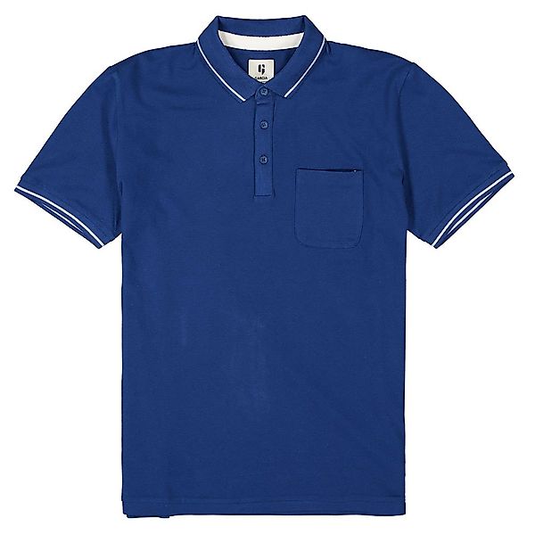 Garcia Kurzarm Polo Shirt S Imperial Blue günstig online kaufen