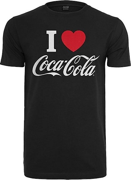 Merchcode T-Shirt Merchcode Herren Coca Cola I Love Coke Tee (1-tlg) günstig online kaufen