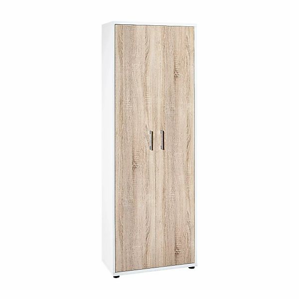 MÖBELPARTNER Aktenschrank Aktenschrank Tiger, XL, HxBxT 182x65x34 cm, Weiß günstig online kaufen