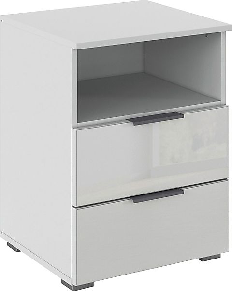 rauch Nachtkommode "Nachttisch Nachtschrank Nachtkonsole AGORDO mit Glasfro günstig online kaufen