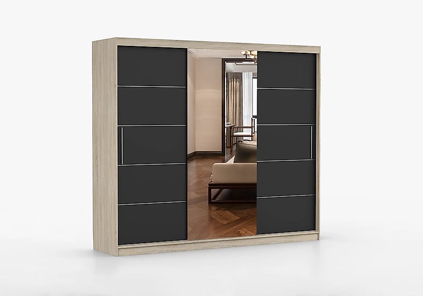 imoebel24 Schwebetürenschrank ALBA I 250 cm günstig online kaufen