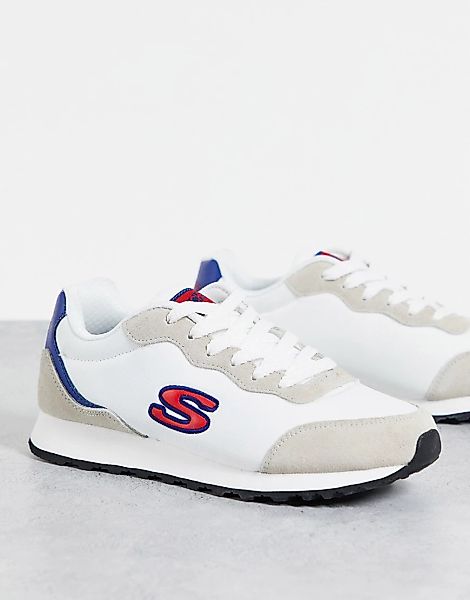 Skechers – SKOG 85 VibeIn – Sneaker in Weiß gemischt günstig online kaufen