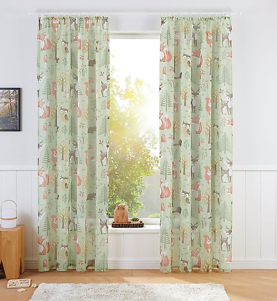 my home Gardine Waldtiere (1 St), günstig online kaufen