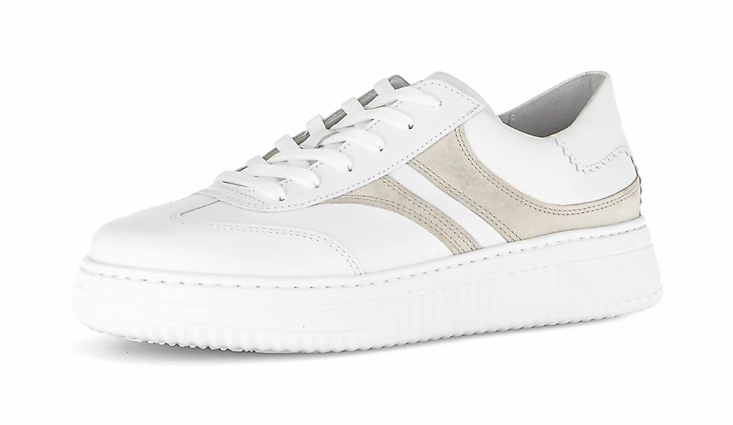 Gabor Plateausneaker "COMO", Freizeitschuh, Halbschuh, Schnürschuh in K-Wei günstig online kaufen