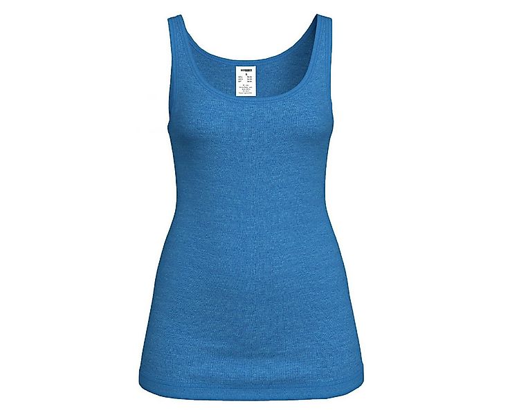 HERMKO Achseltop 40310 Merinowolle/Tencel ärmelloses Shirt hergestellt in E günstig online kaufen