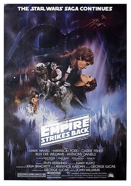 Star Wars Poster Star Wars Poster Empire Strikes back Style A 61 x 91,5 cm günstig online kaufen