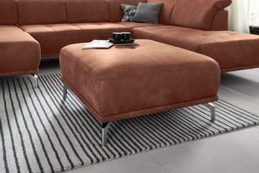 PLACES OF STYLE Polsterhocker "Caluna" moderner Sitzhocker in hochwertiger günstig online kaufen