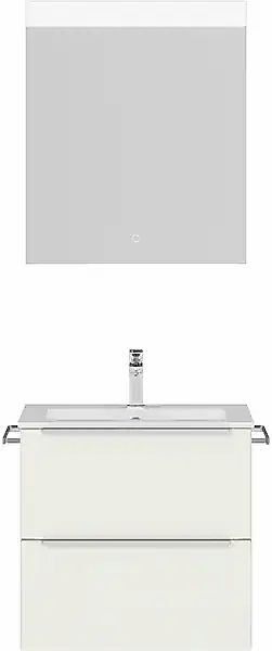 nobilia® Badmöbel-Set »Levere« vormontiert, mit Soft-Close, 2 Stk. tlg. günstig online kaufen