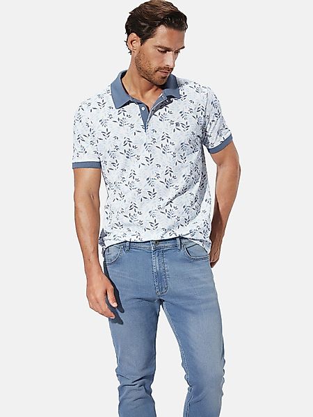 Babista Poloshirt JALDOR mit Blattmotiv günstig online kaufen