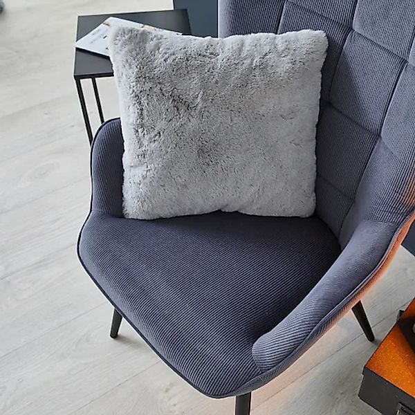 LUXOR living Fellkissen »Dekokissen Novara«, Kunstfell, eckig, 40x40 cm, se günstig online kaufen