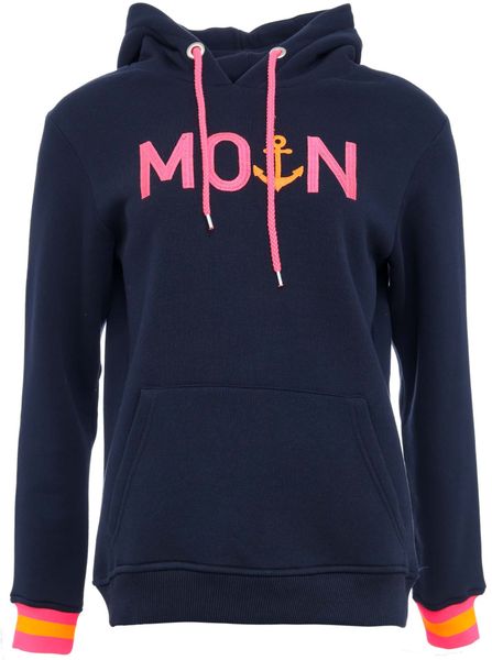 Zwillingsherz Hoodie "Rahel" Fronttaschen, innen mit günstig online kaufen