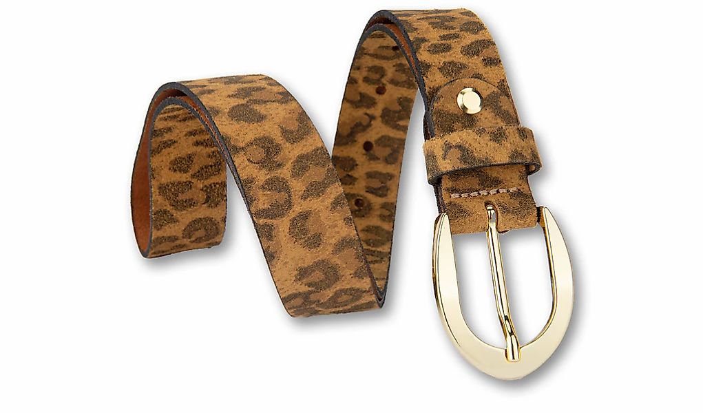 BERND GÖTZ Ledergürtel "Ledergürtel mit polierter Schließe" günstig online kaufen