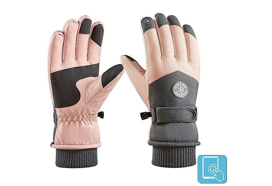 Sunicol Skihandschuhe Wasserdichte Touchscreen Winterhandschuhe Warm Thermo günstig online kaufen