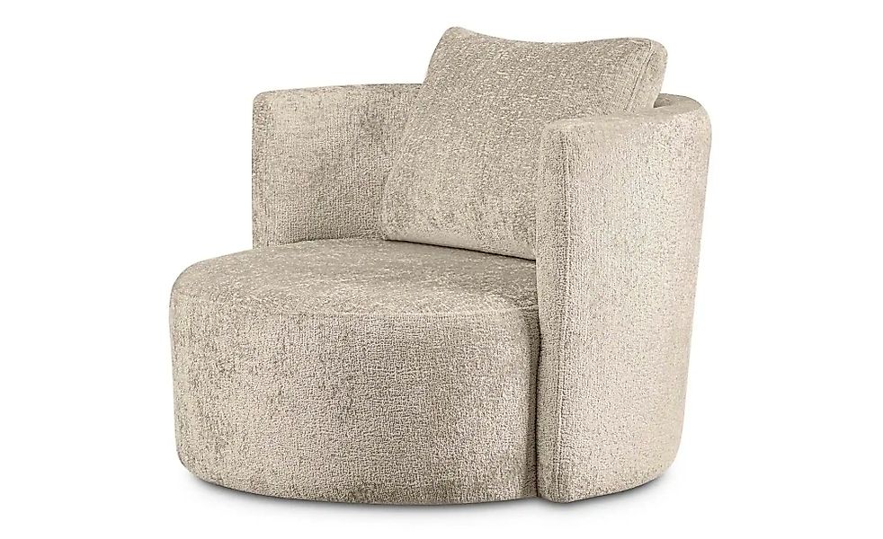 KONSIMO Drehsessel  Raggi ¦ grau ¦ Maße (cm): B: 92 H: 75 Polstermöbel > Se günstig online kaufen