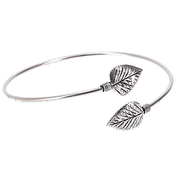 Guru-Shop Armreif Silber Swirl, Arm Manschette, günstig online kaufen