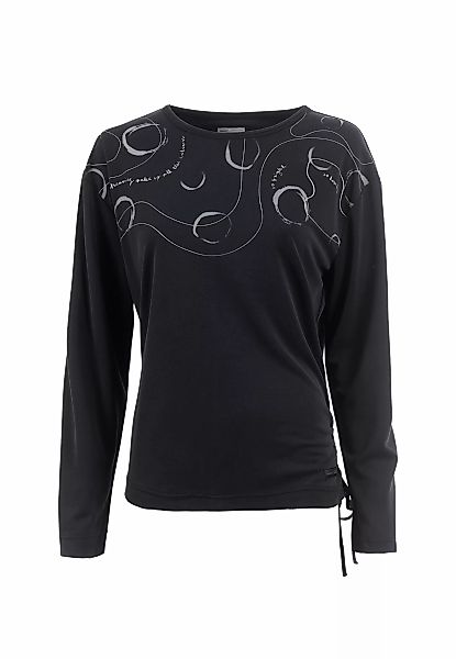 Soquesto Langarmshirt Mila black günstig online kaufen