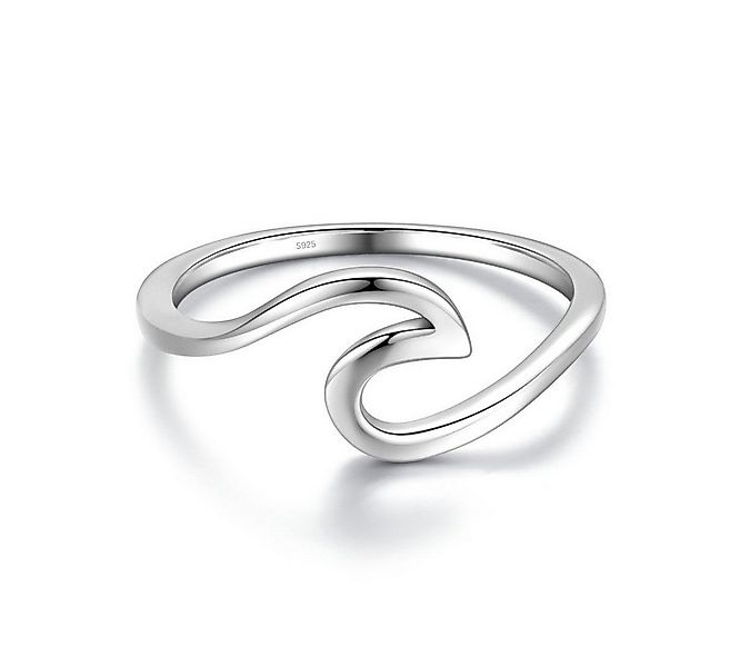 Lisandra Scott Fingerring WAVE Ring aus 925 Sterling Silber Welle Minimalis günstig online kaufen