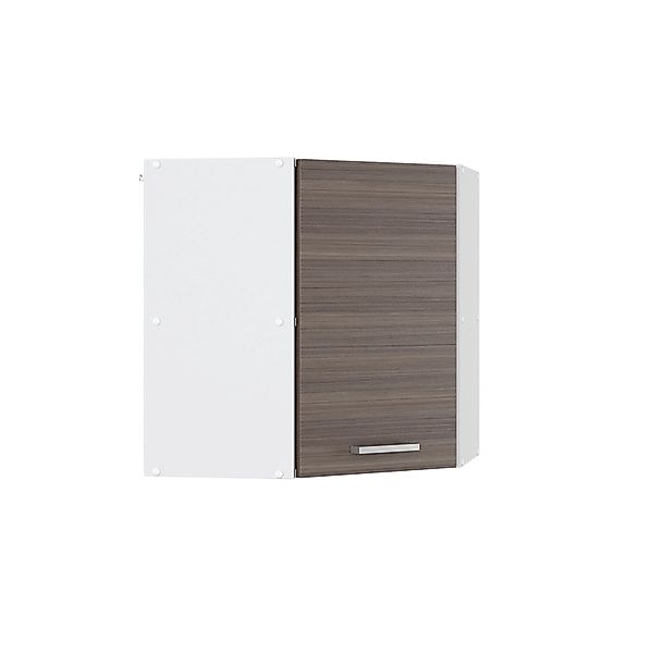 Vicco Eckhängeschrank R-Line, Grau/Weiß, 57 cm günstig online kaufen