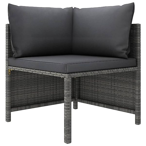 vidaXL Gartenlounge-Set 6-tlg. Garten-Lounge-Set mit Kissen günstig online kaufen
