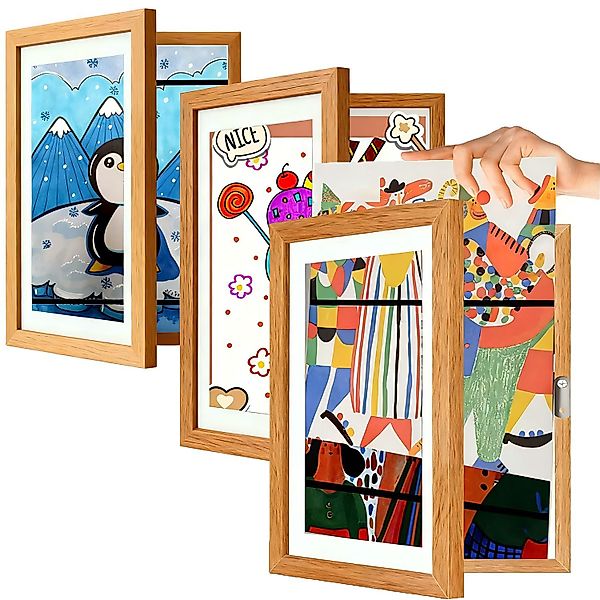 SURFOU Bilderrahmen Bilderrahmen Holz – Klappbarer günstig online kaufen