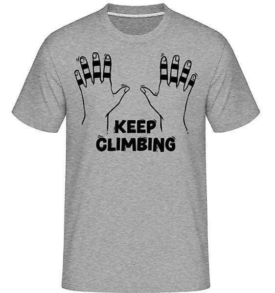 Keep Climbing · Shirtinator Männer T-Shirt günstig online kaufen