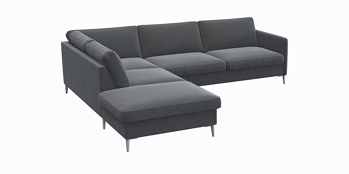 FLEXLUX Ecksofa "Fiore, L-Form, bequem und komfortabel durch hochwertigem S günstig online kaufen