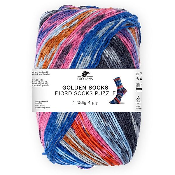 Pro Lana Fjord Socks PUZZLE Sockenwolle günstig online kaufen