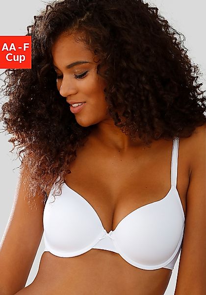 LASCANA "Ela - perfect basic" mit Bügel aus seidiger Microfaser günstig online kaufen