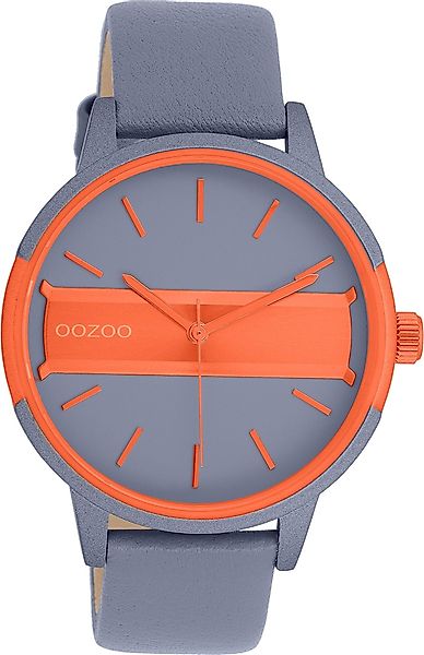 OOZOO Quarzuhr Oozoo Damen Armbanduhr dunkelgrau günstig online kaufen
