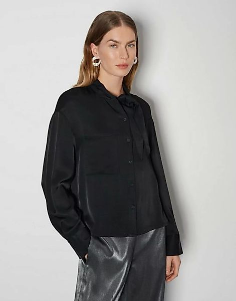 someday Langarmbluse Zeldora gerader Schnitt normale Länge Twill günstig online kaufen