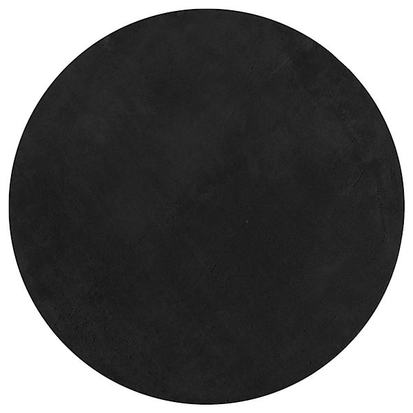 vidaXL Teppich Huarte Kurzflor Weich Und Waschbar Schwarz  160 Cm 1932616 günstig online kaufen