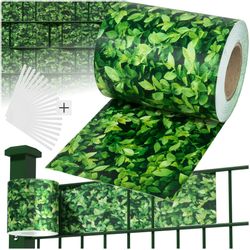 tectake Sichtschutzzug Sichtschutzstreifen, Einzelstab- und Doppelstabmatte günstig online kaufen