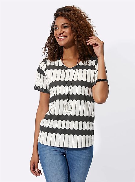 Casual Looks Kurzarmshirt "Shirt" 1 Stk. tlg. günstig online kaufen