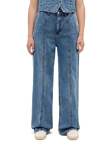 MUSTANG Weite Jeans Damen Style Luise Wide günstig online kaufen