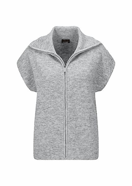 GOLDNER Kurzweste "Melierte Weste mit Reißverschluss" günstig online kaufen