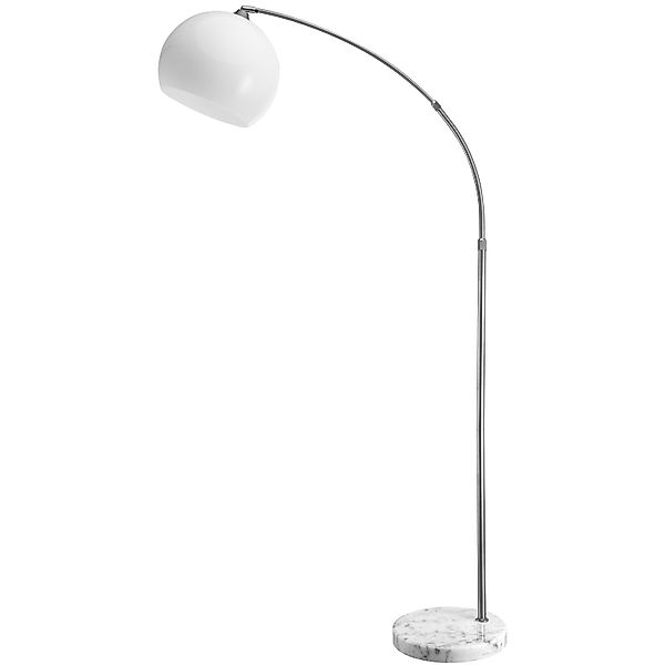 monzana Bogenlampe, Lampe, Marmorfuß 190-210 cm Höhenverstellbar Schwenkbar günstig online kaufen