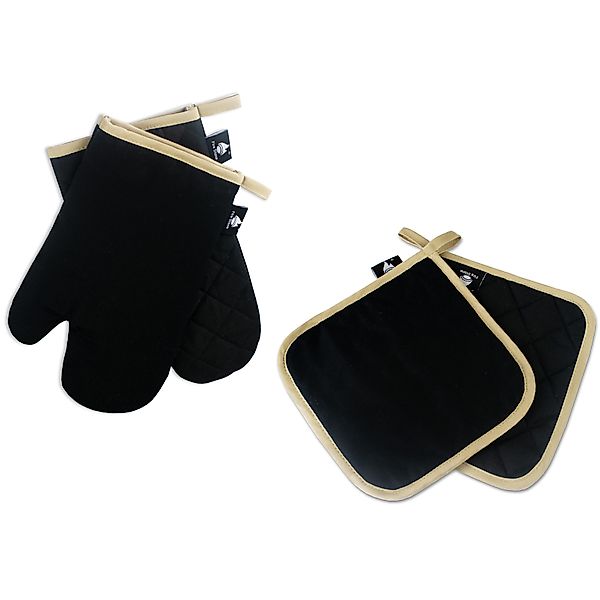 Fire Stone Topflappen Ofenhandschuhe Firestone, (Spar-Set, günstig online kaufen
