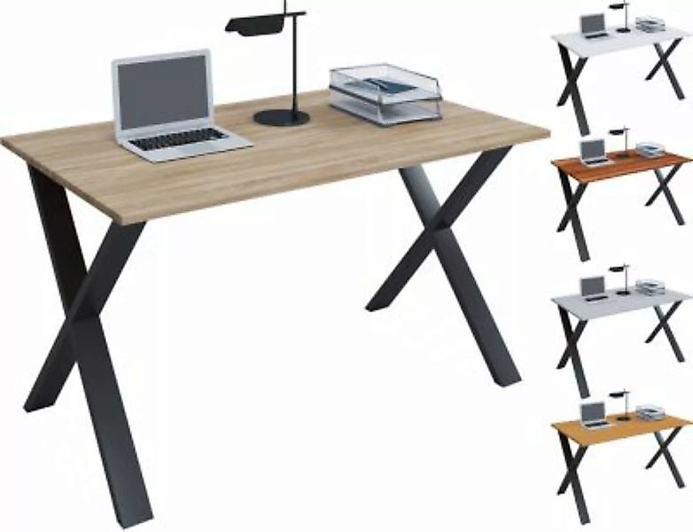 VCM "Schreibtisch Computertisch Arbeitstisch Büro Möbel PC Tisch ""Lona X"" günstig online kaufen