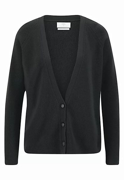 FYNCH-HATTON Sweatshirt Rib Jacket Cashmere günstig online kaufen