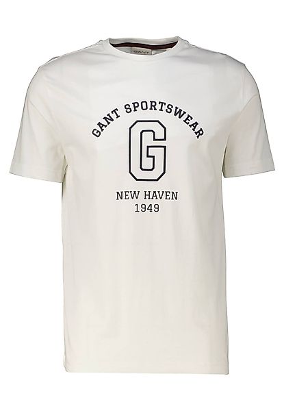 Gant T-Shirt Herren T-Shirt aus Baumwolljersey günstig online kaufen
