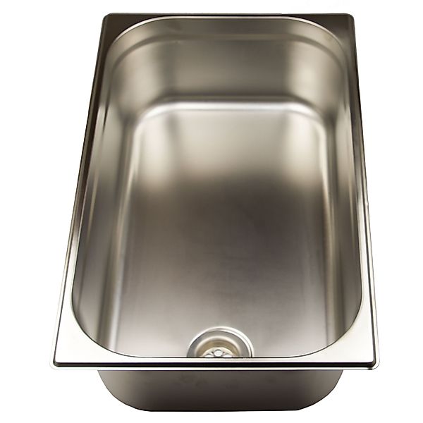 AcMax Einbauwaschbecken Waschbecken Edelstahl 1/1 x günstig online kaufen