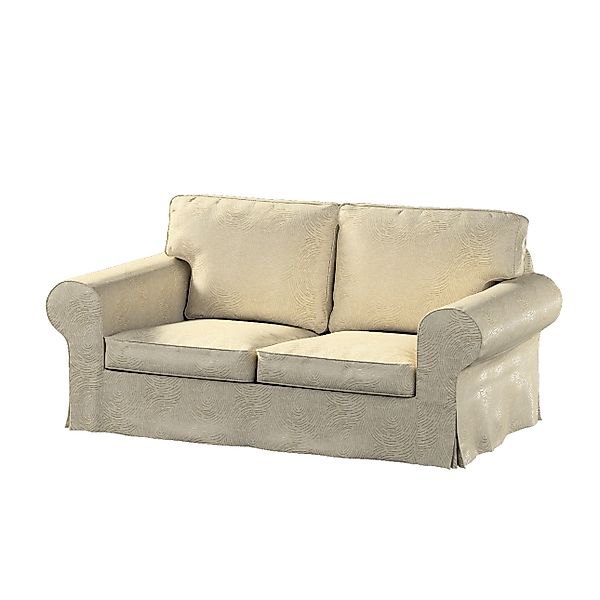Bezug für Ektorp 2-Sitzer Schlafsofa ALTES Modell, beige-golden, Sofabezug günstig online kaufen