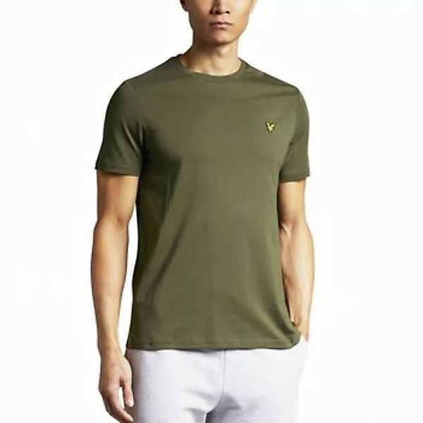 Lyle & Scott  T-Shirts & Poloshirts TS400VOG PLAIN T-SHIRT-W485 OLIVE günstig online kaufen