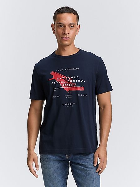 TOM TAILOR T-Shirt T-Shirt mit Print günstig online kaufen