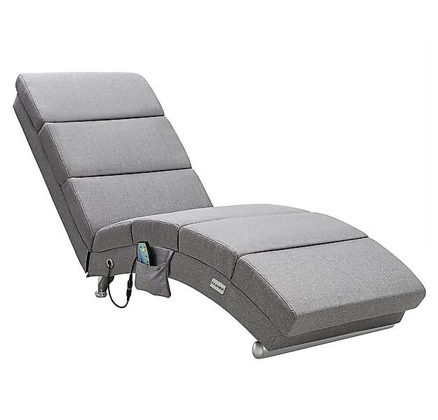 Casaria Relaxliege London Massage, 1 Teile, Massage Heizfunktion 186x89x55c günstig online kaufen