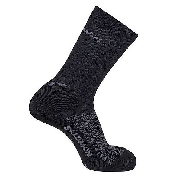 Salomon Laufsocken SPEEDCROSS crew deep black Microlon long C19733 günstig online kaufen