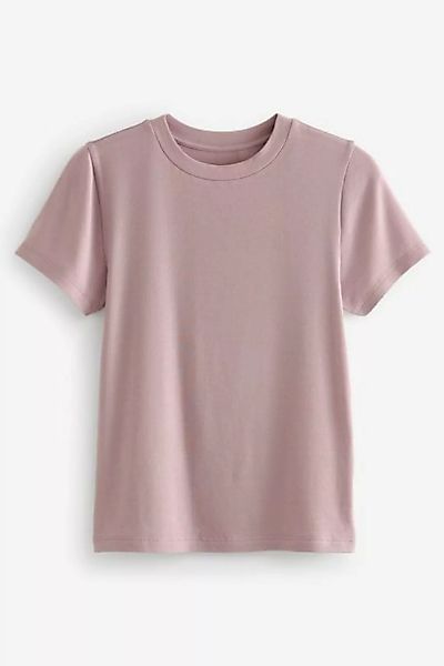 Next T-Shirt Superweiches, geripptes T-Shirt aus Lyocell (1-tlg) günstig online kaufen
