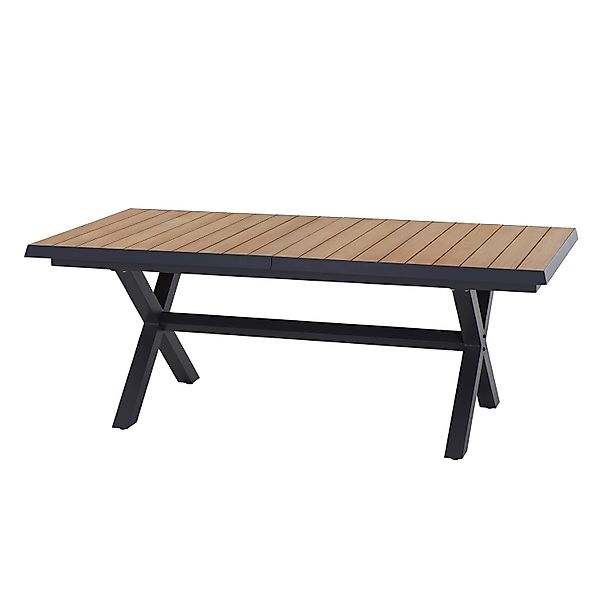 Siena Garden Gartentisch Sincro Rechteckig ausziehbar Holz Teak 100 cm x 26 günstig online kaufen