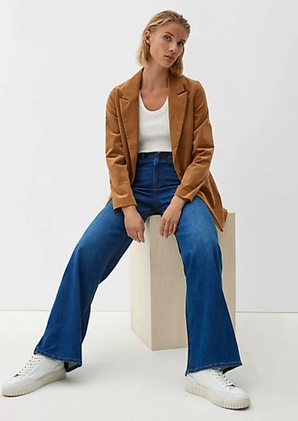 s.Oliver 5-Pocket-Jeans Jeans Suri / Regular Fit / Super High Rise / Wide L günstig online kaufen