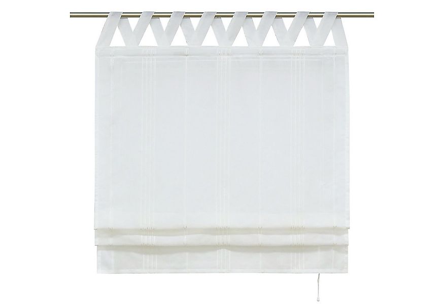 Delien Raffrollo Eleganz Thea, mit Schlaufen, Uni Schal mit V Schlaufen, fe günstig online kaufen